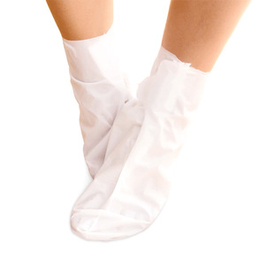 Factory wholesale double-layer design foot film foot film cover white PE film foot Film empty cover printable pattern foot film cover