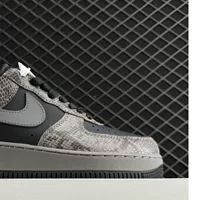 Air Force 1 Low змеиная чешуя серо-черная воздушная армия 1 низкая банда дикая повседневная спортивная обувь HF2898