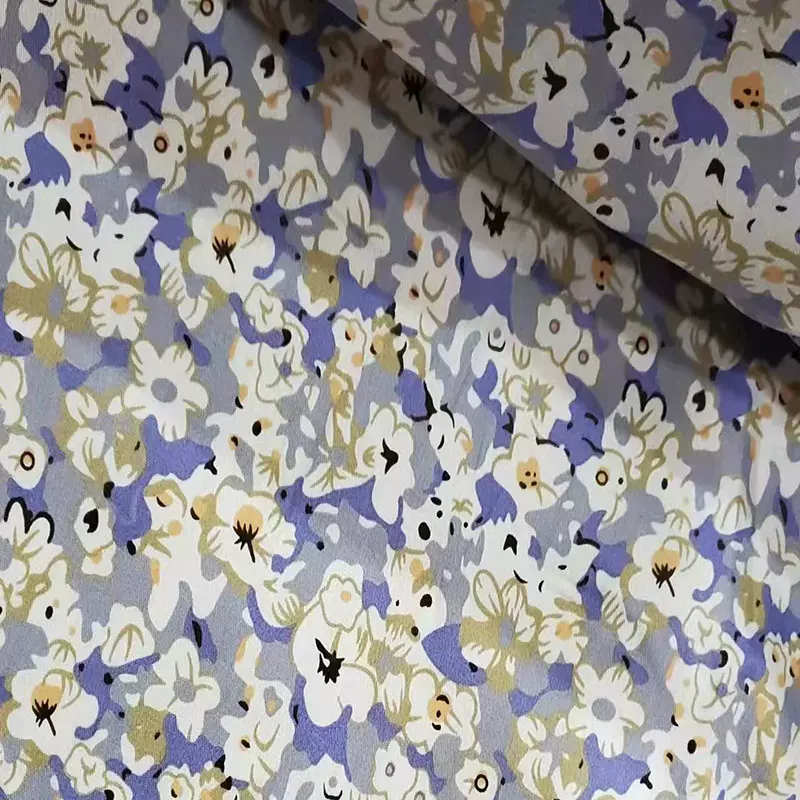 【爆款上市 现货供应】田园小碎花 窄幅印花布料 宝宝棉衣布料