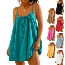 K 58886 Ruched backless cami dress ����¶������ȹ�羳��