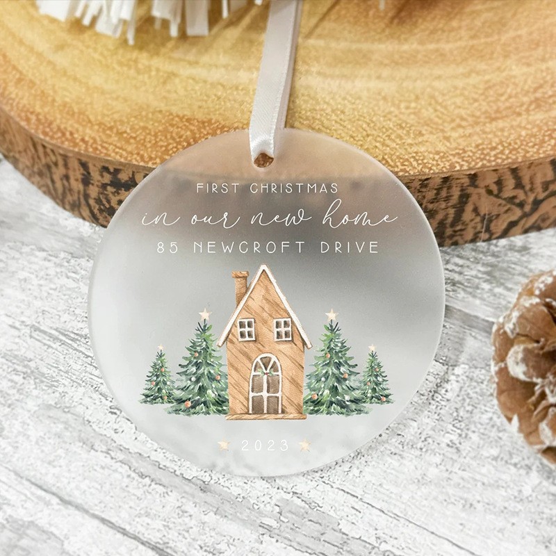 축복의 둥근 펜던트 No. 8 금실 스타일