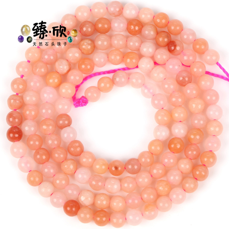 2mm3mm天然石小丸珠紫晶虎眼瑪瑙碧璽水晶散珠diyアクセサリー部品卸売り|undefined