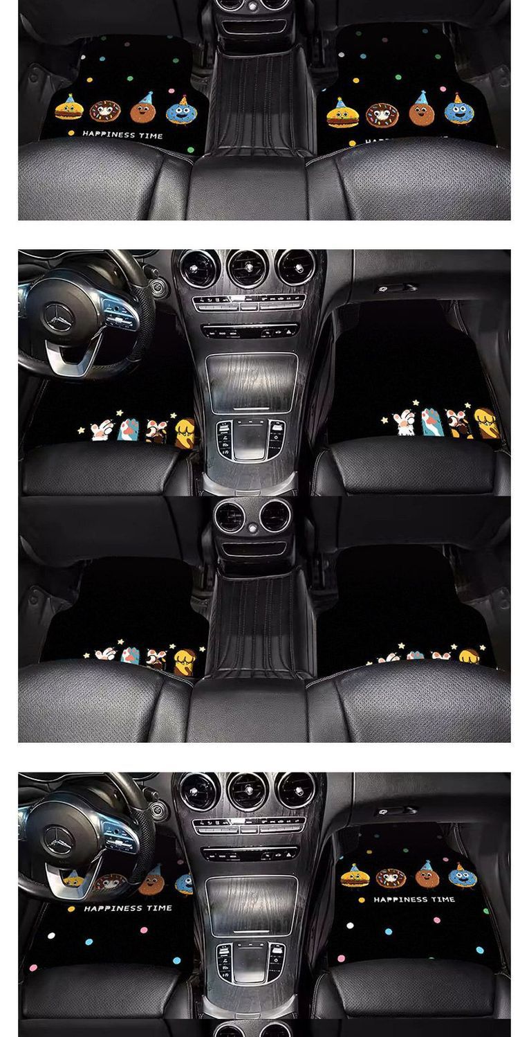 One-Piece Drop-Shipping Diatom Mud Car Floor Mats, Stain-Resistant and Easy-Care Mats, Universal Car Water-Absorbent and Wear-Resistant Floor Mats