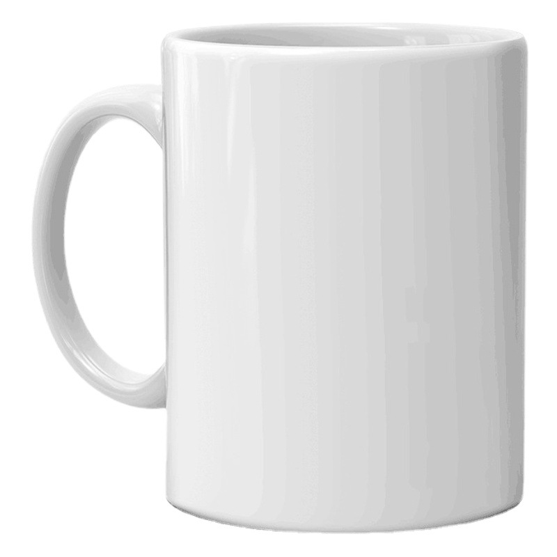 Fábrica venta al por mayor taza de Impresión logotipo de comercio exterior 11oz Taza de cerámica impresión publicidad regalo taza de café