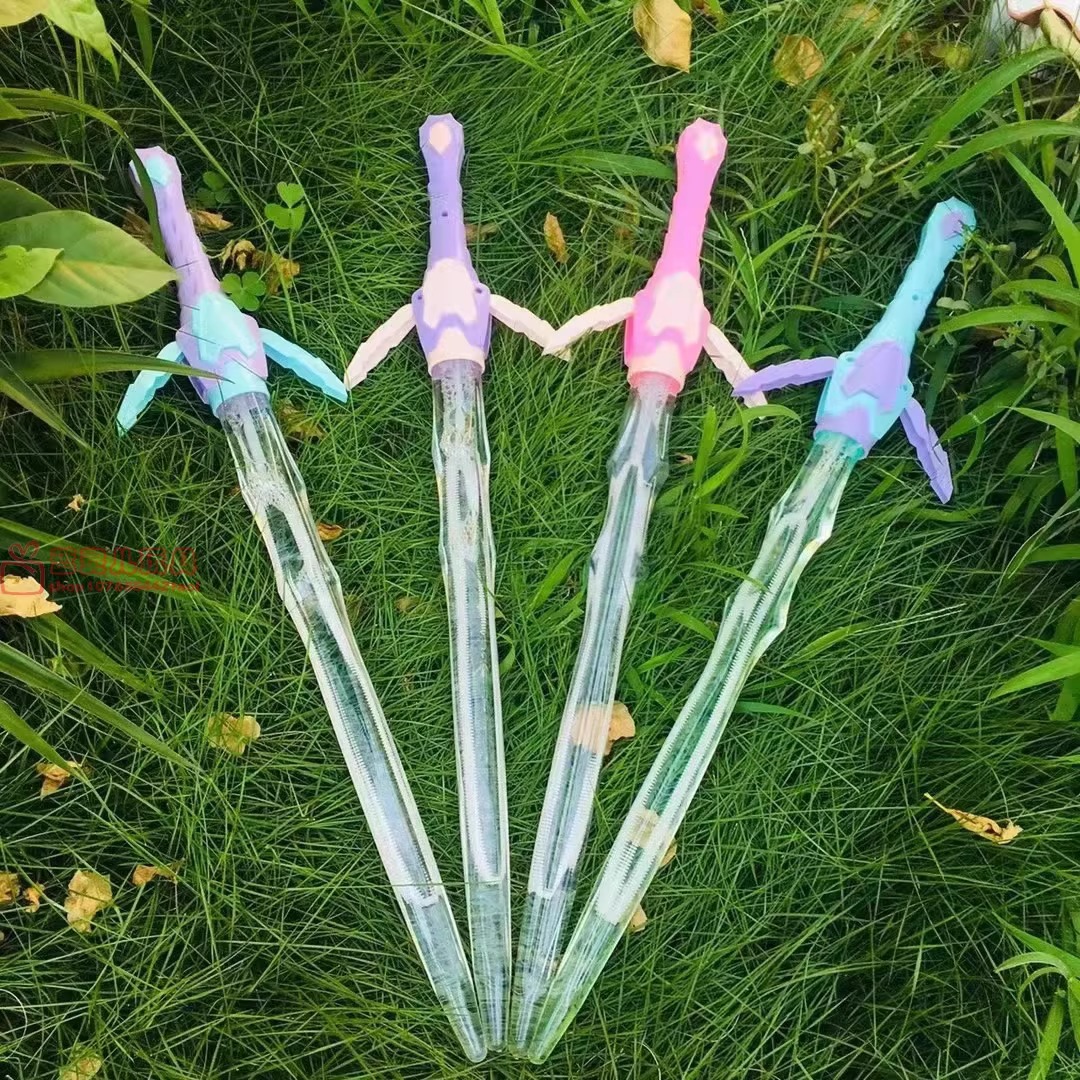 Nueva gran espada Yitian espada máquina de burbujas líquido de burbujas barra de burbujas manual juguetes para niños puesto mercado nocturno