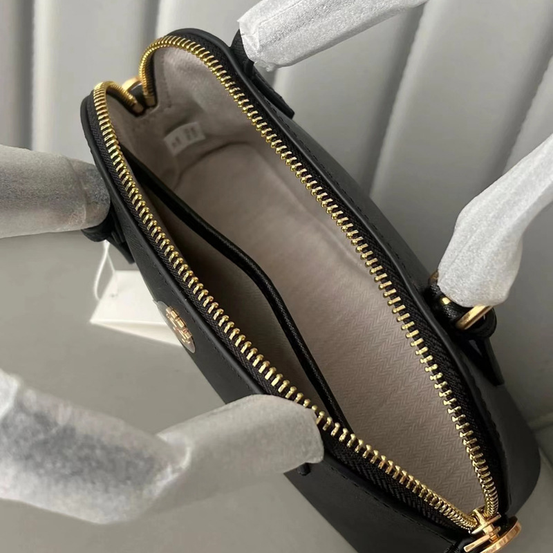 Tortyburch 新しいクラシックレトロシェルバッグファッショナブルで多用途な老眼フルプリントシングルショルダーポータブルクロスボディレディースバッグ|undefined