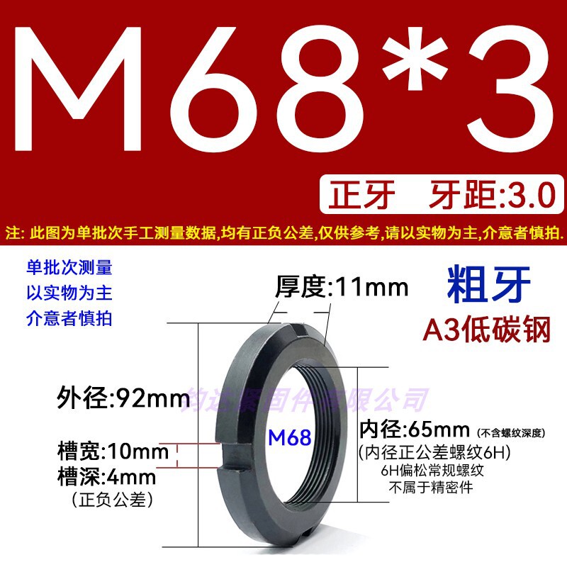 国標丸ナット止め溝入れロックナット元型ロックメス太い歯の細い歯の反歯1.5四溝とキャップ812|undefined