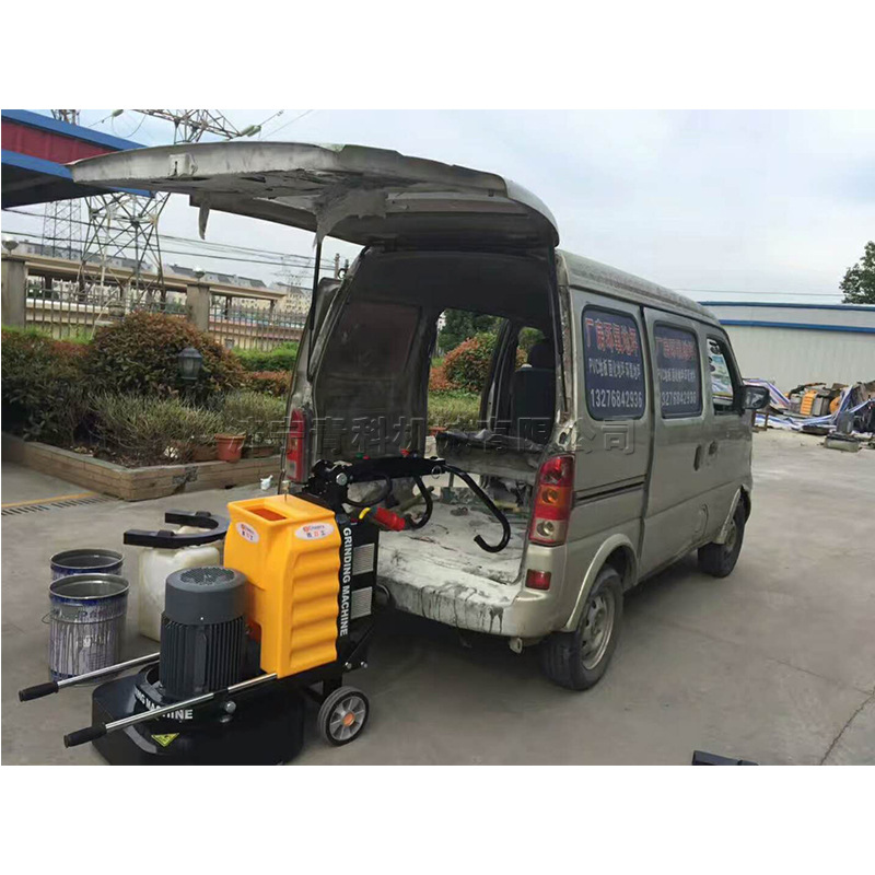 工业地坪水磨石抛光机 固化地坪混凝土打磨机 公园环氧层抛磨机