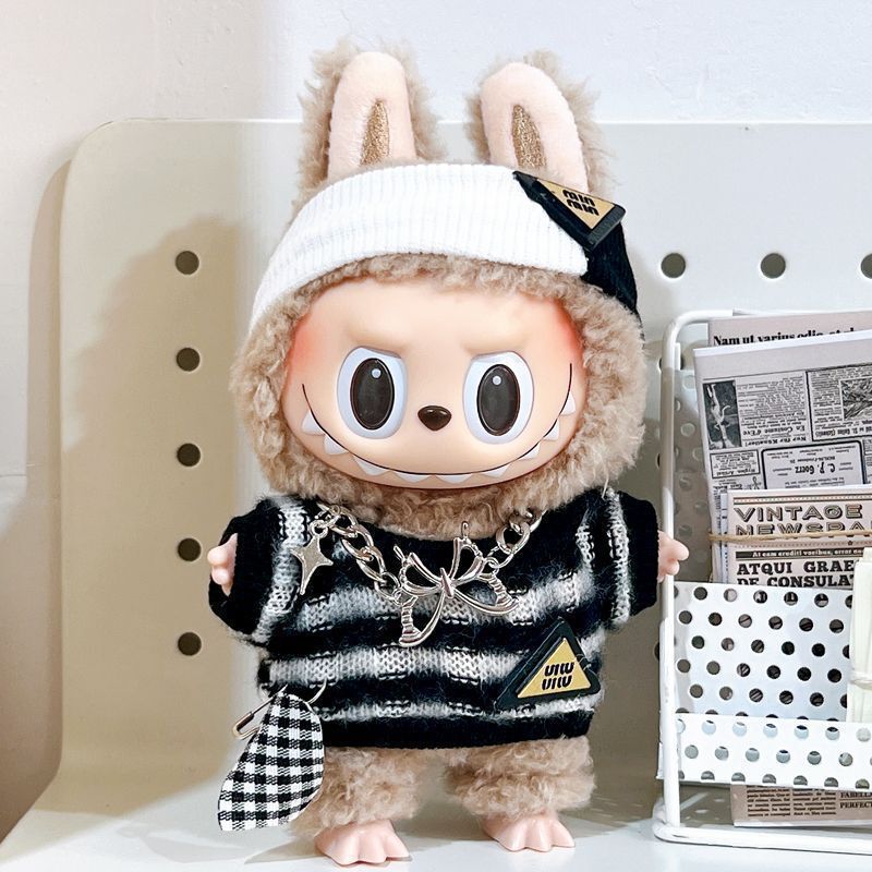 かわいい着せ替えラブブスポットペンダント人形人形ビニールぬいぐるみ服バブルマット|undefined