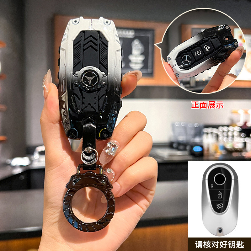 모델 B [리로드-브레이크 디스크 버클]-흑백 그라데이션