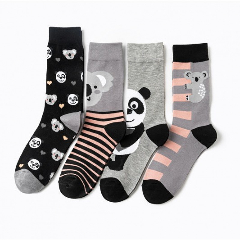 Four Seasons Animal Panda Cute Koala Animal Manufacturer Men's Cotton Popular Wholesale Mid-Tube Women's European and American Trendy Socks Men's Socks Socks Four Seasons Animal Panda Cute Koala Animal Manufacturer Men's Cotton Popular Wholesale Mid-Tube Women's European and American Trendy Socks Men's Socks Socks