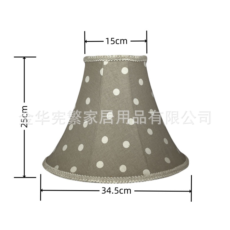 [Xianfan] Palace Classic B & B, lujo ligero junto a la cama, dormitorio, sala de estar, candelabro de tela, pantalla de lámpara E27, estilo europeo