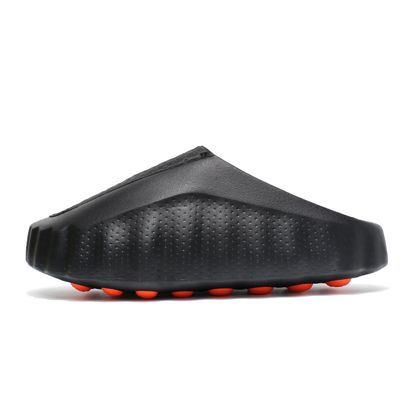 Men's Summer Slippers Breathable Closed Toe Comfortable Foot Massage Soft Sole Couple Sports Shoes_voghion.com