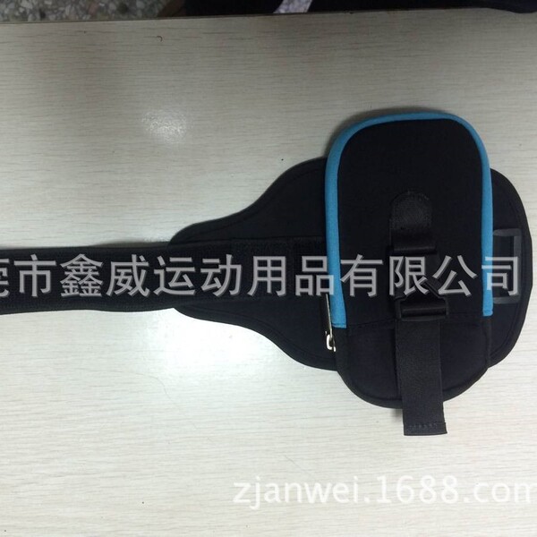 Fashionable waterproof sports elastic belt bag for men and women