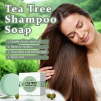 Трансграничный мастер Wo Xin SAUVASINE Чайное дерево Шампунь Мыло Tea Tree Tea Tree Shampoo100g