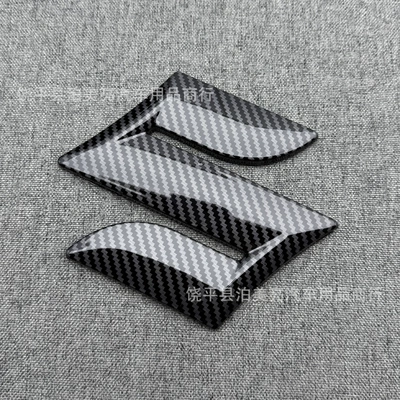 Car logo – Suzuki Jimny, Vitara, Swift - carbon-fiber-12cm