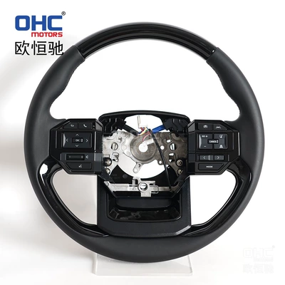 Popular Foreign Trade Item Suitable for All Toyota Models, Old to New Lc250 Prado Round-Bottom Steering Wheel Assembly