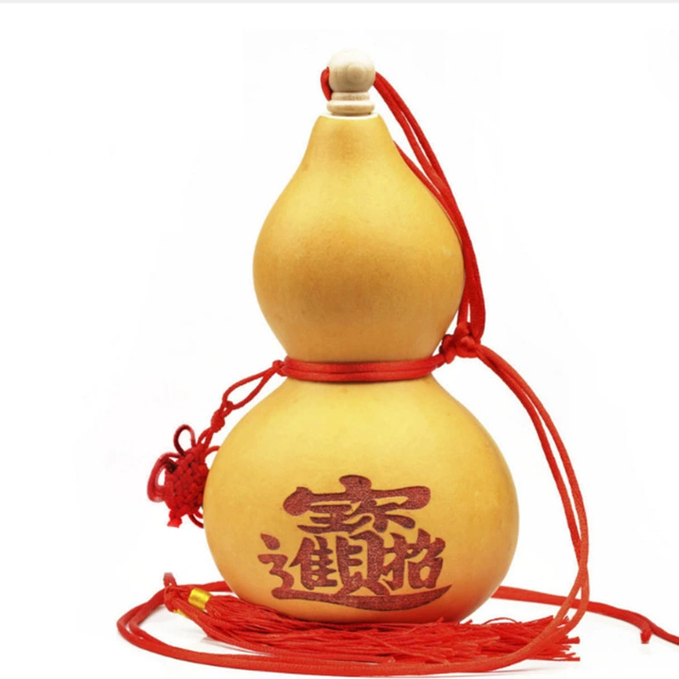 Baoyuan open-mouthed gourds car pendant Chinese knot small gourd home craft decoration ornament