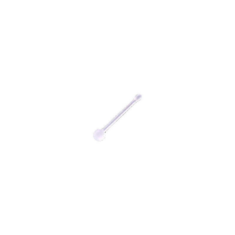 Invisible Nose Studs Uv Transparent Soft Silicone Straight Rod_voghion.com