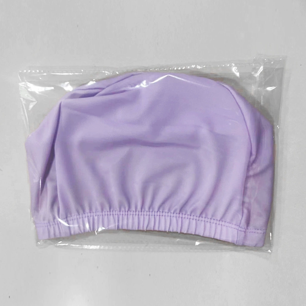 Swimming cap for men and women, cloth, pack for swimming, polyester, direct factory sales