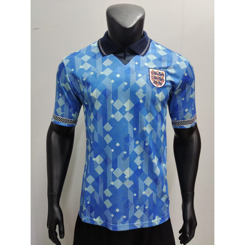 卸売り復古シリーズ巴塞国米リスボンパリマン城チェルシーイングランドのユニホーム半袖サッカー服|undefined