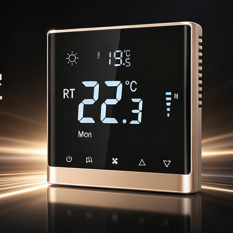 Termostato para Aire Acondicionado Central con Pantalla Táctil LCD