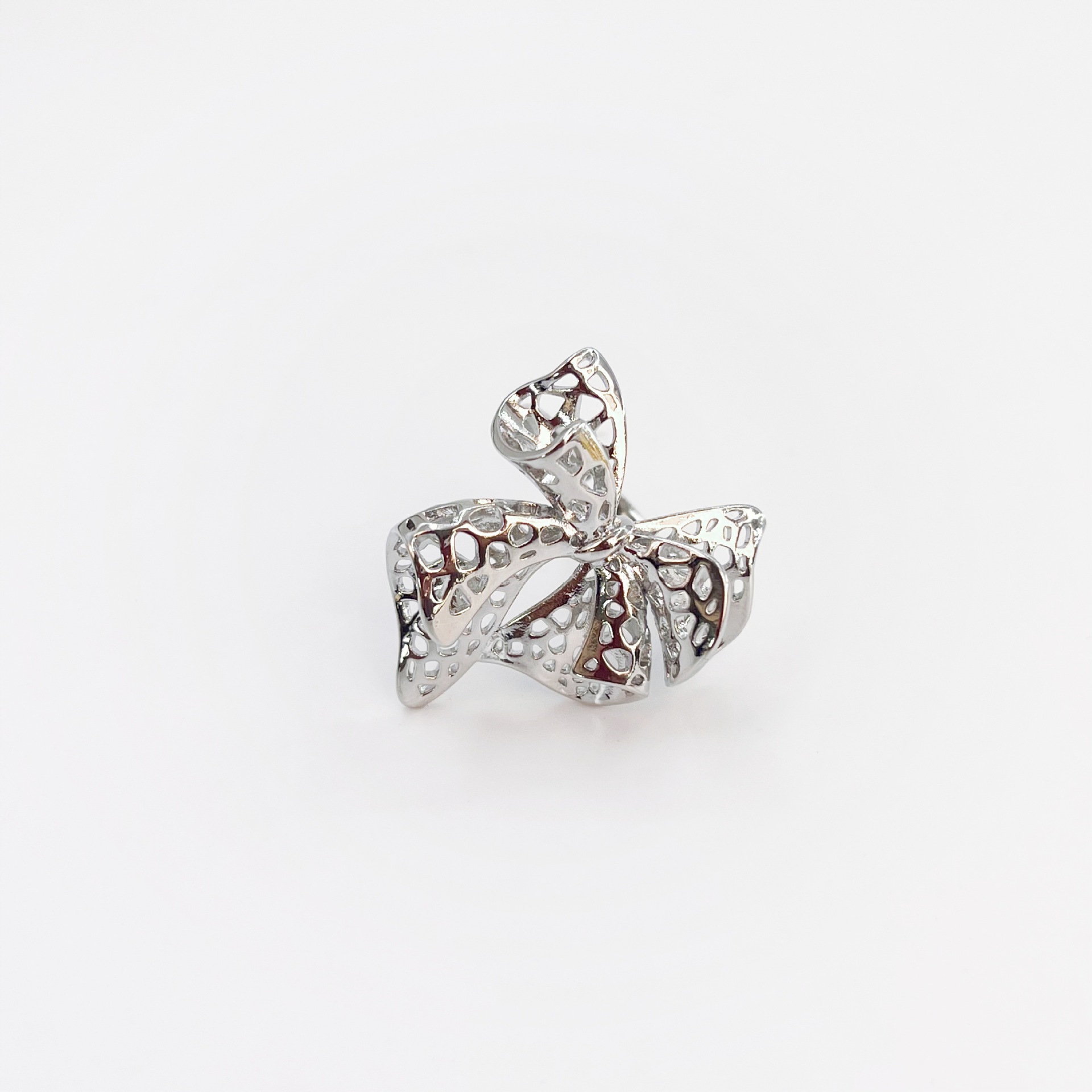 15g Weight Jewelry Set Classification Jewelry + Earrings Quantity Casual Occasion Copper Material Bow Knot Pattern Women's Gender Plating Design Sweet Style Copper Sweet Plating Bow Knot Jewelry Set 12