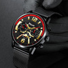 Fashionable calendar, quartz watches, men's watch