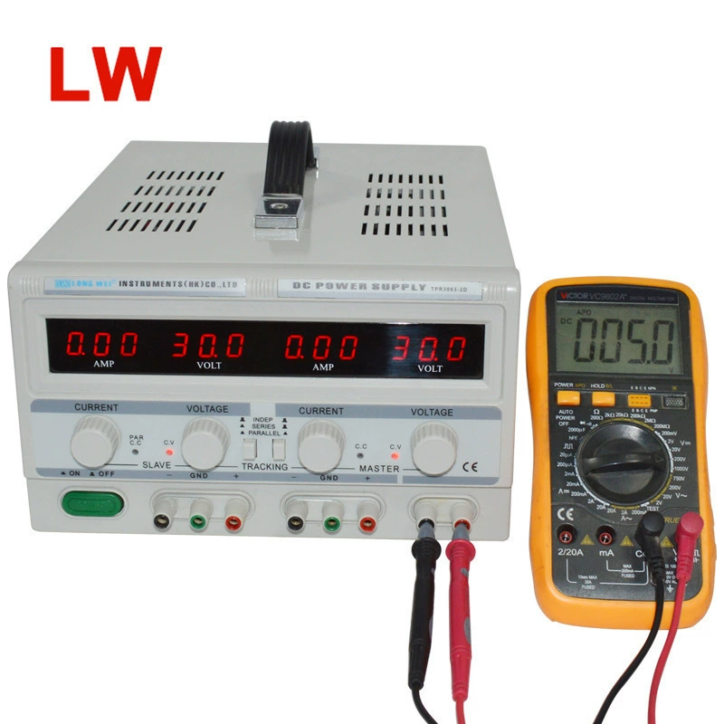 Longwei TPR64052D цифровой регуляторный источник питания постоянного тока 64V5A Двухсторонний источник питания Линейный источник питания