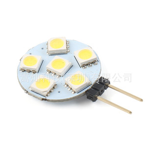 G4 LED�AƬ�� ������ JC 6 5050 SMD 6�wLED���� DC 12V