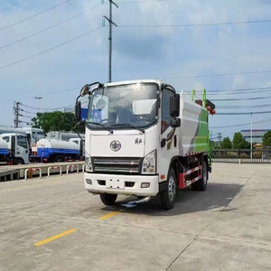 Jiefang 7 tonluq mavi lövhəli suvarma maşını, 5-10 tonluq yol təmiri