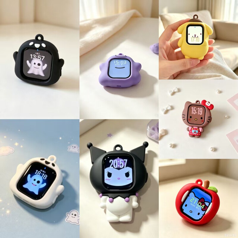 Cartoon Huaqiangbei Apple Watch 11 Protective Case iWatch 10 Apple Watch 7seultra Soft Gel Case