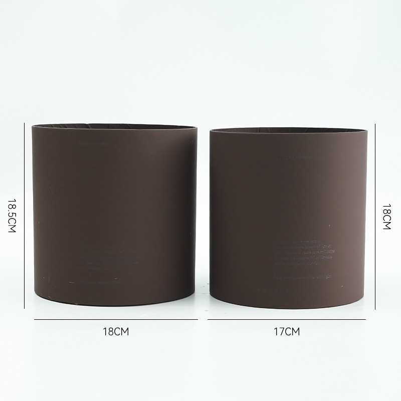 Cubo clásico de tres abrazos cubo redondo embalaje cubo arreglo de flores cubo floral DIY espejo de plata caja de flores