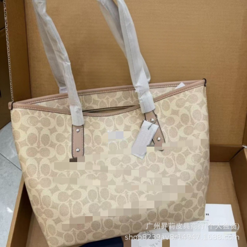 New classic City30 tote bag, large-capacity shopping bag, shoulder bag, handbag, crossbody bag, and underarm bag for women