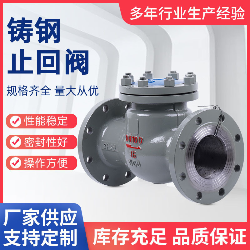 Swing flange check valve GB carbon steel check valve vertical lift check valve horizontal check valve wholesale