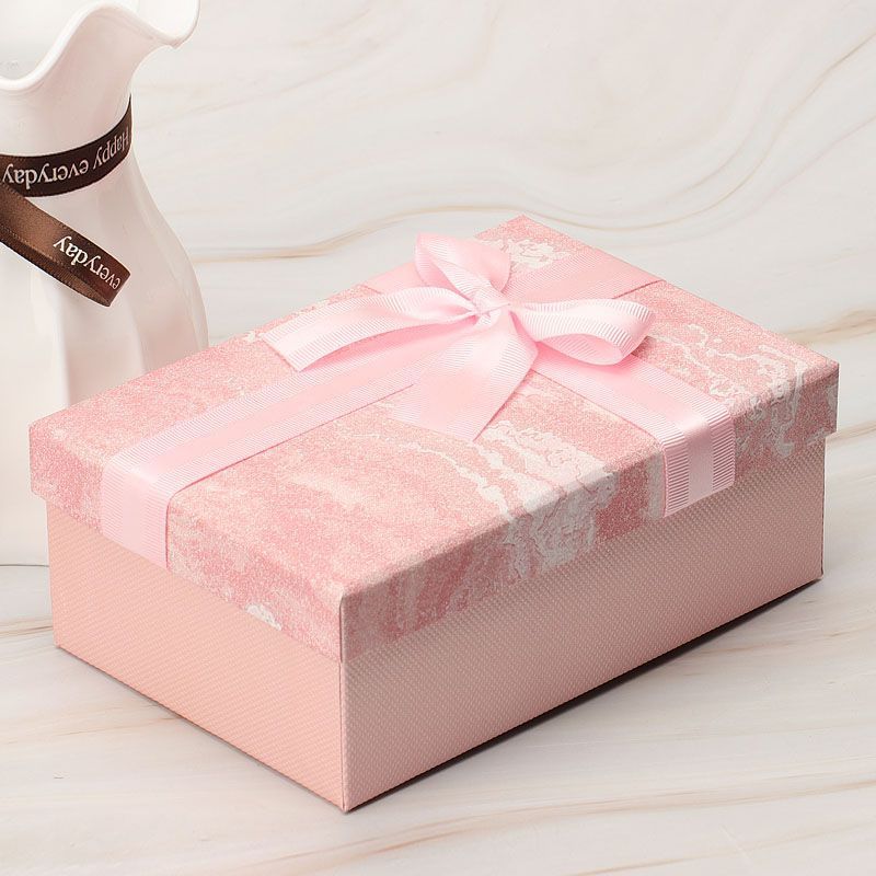 Caja de regalo de cumpleaños de tinta, caja de regalo de primavera del dragón, caja de regalo rectangular, cubierta de cielo, novio, novio