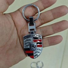 钥匙扣小挂件汽车装饰车标大众商务礼品金属豪车汽车车标挂件
