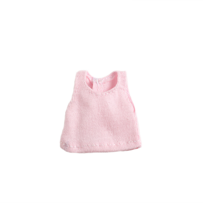 Ob11の子供服の12分の子供服の中に袖なしの小さいベストのスウェットを掛けて他の色とサイズを作ることができます。|undefined