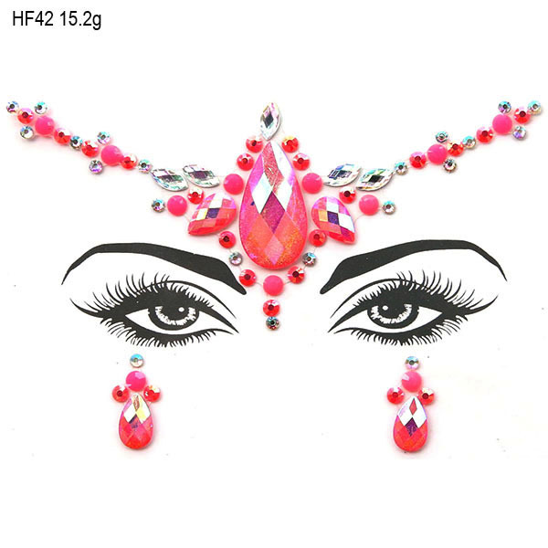 Crystal face sticker ˮü걦ʯ곧