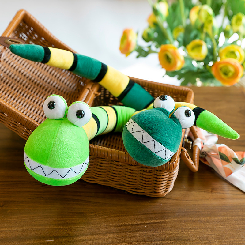 2025 serpiente año mascota nuevo festival de bambú color serpiente muñeca de peluche para tranquilizar el torno de bebé al por mayor procesable LOGO