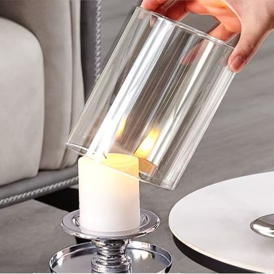 Vintage cena vela vela candelabro estilo europeo casero nórdico decoración lujosa mesa de comedor candelabro retro