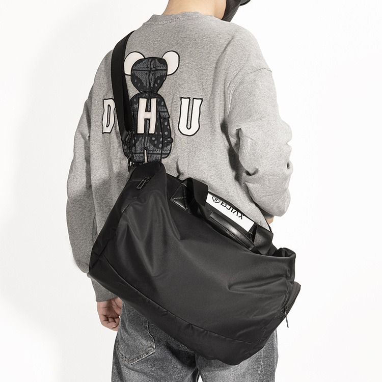 남성용 체육관 가방 건조하고 젖은 별도의 스포츠 가방 경량 대용량 수영 훈련 크로스 바디 가방 여성용 하이 엔드 소형 가방