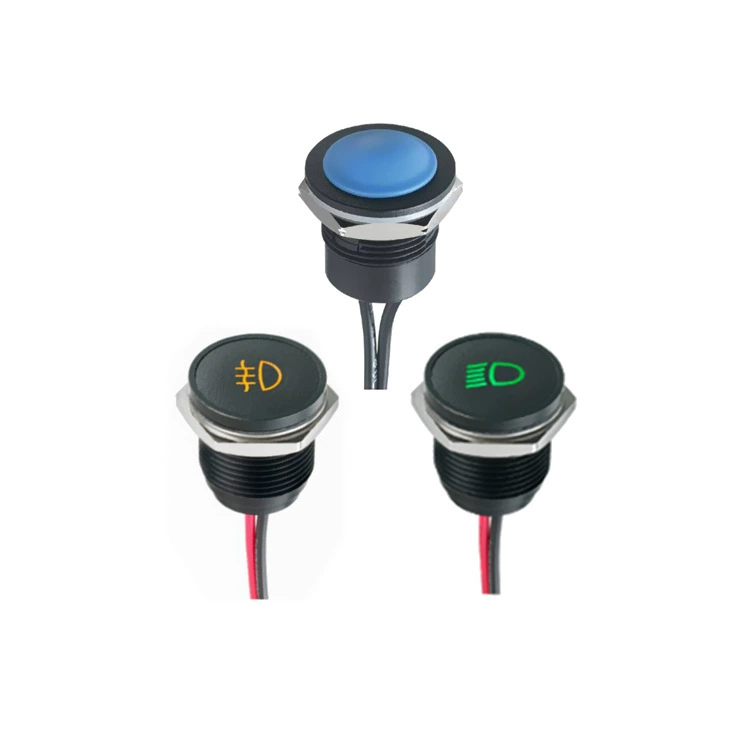 Shockproof waterproof switch key, vibration, 16mm
