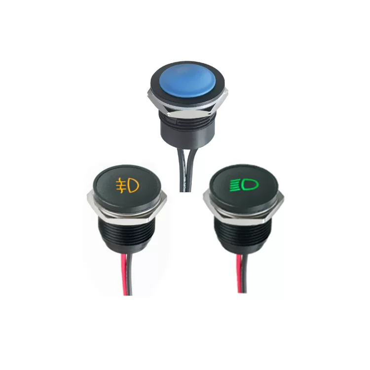 Shockproof waterproof switch key, vibration, 16mm