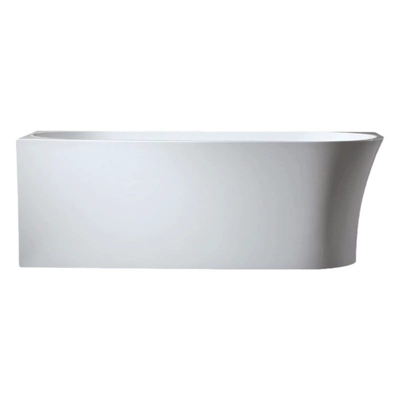 Акриловая ванна для домашнего использования, отдельностоящая, настенная, глубокая, для двоих, в стиле лайт-люкс, на заказ для инженерных проектов, от производителя.