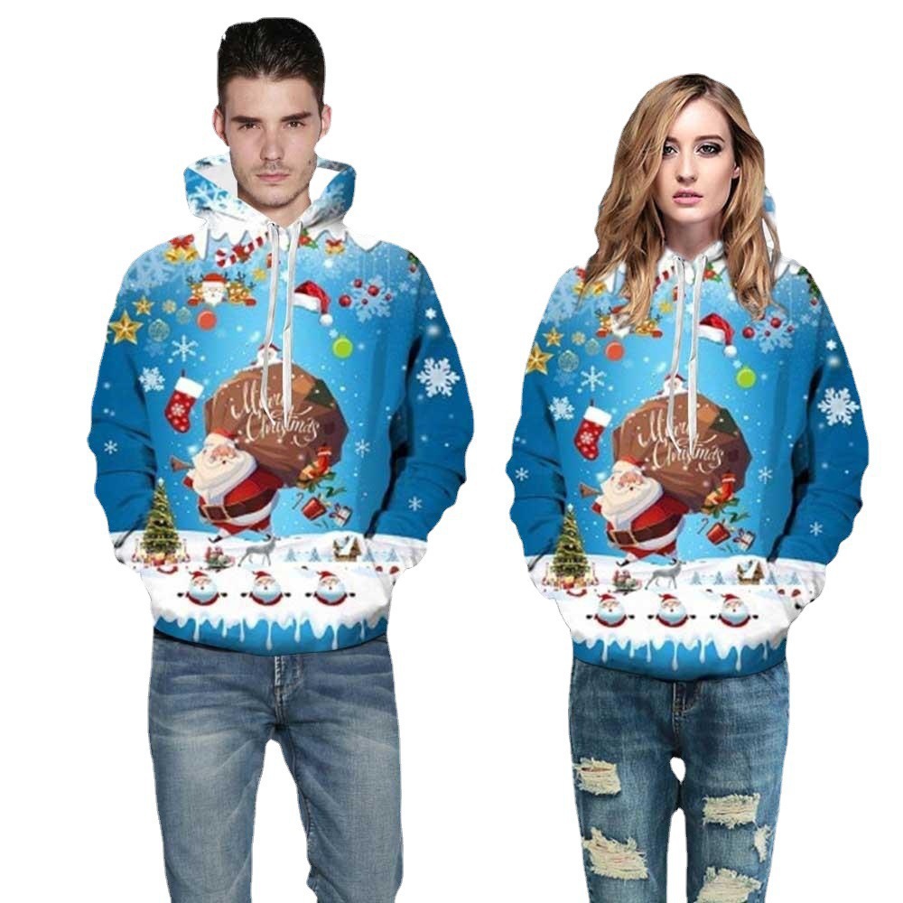 Herbst und Winter neue Kleidung 3D-Digitaldruck Pullover mit Kapuze Herren Hoodie lose langärmelig_voghion.com