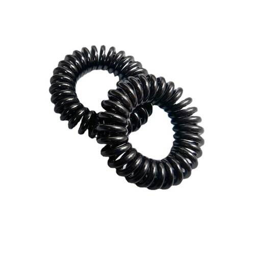 3.8 Gradient Color Phone Cord Hair Tie Transparent Rubber Band Headband Jewelry Yiwu Hair Accessories Wholesale Cross-Border Foreign Trade