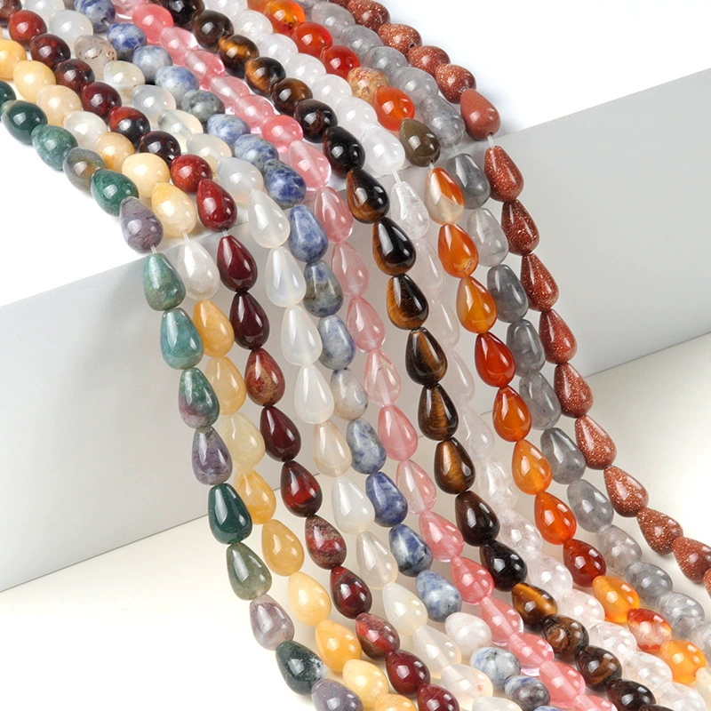 Natural water, agate crystal, beads, accessory, DIY