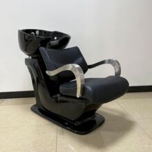 出口外销发廊美发美容院无电动坐式半躺洗头床冲水床洗发洗头椅