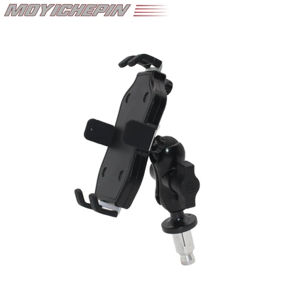 MOYICHEPIN motorcycle mobile phone bracket expansion screw mounting bracket triangle center console navigation bracket